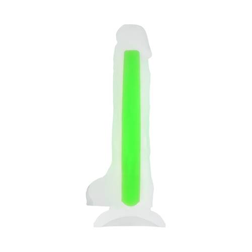 Beyond by RED Clark Glow Gece Parlayan Dildo, Silikon, effaf, 22 cm