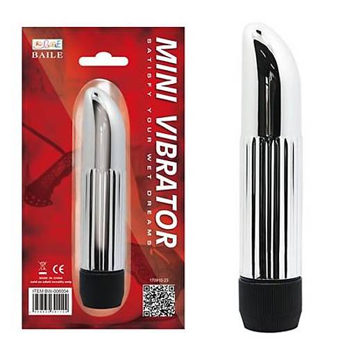 Satisfy Gl Titreimli 14 CM Metal Vajinal Anal Vibratr Dildo