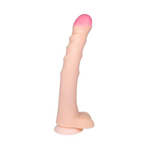 Lovetoy SUPERGIANT Realistik Dev Dildo, vantuzlu, ap 5,7 cm, toplam uzunluk 38 cm