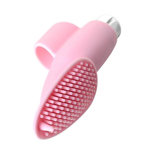 JOS TWTY'NN  Parmak Vibratr, silikon, pembe, 10,2 cm