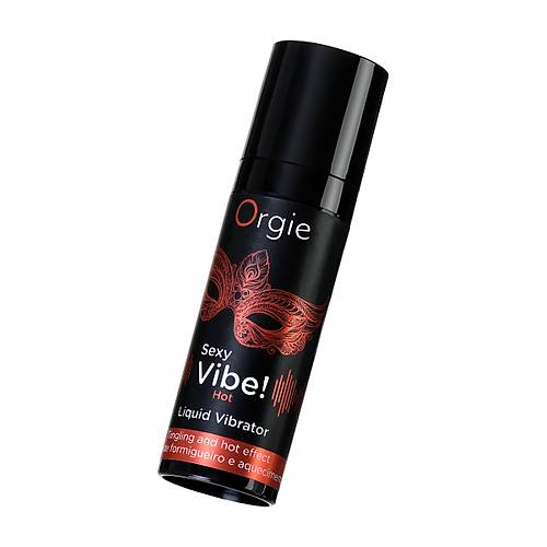 ORGE Sexy Vibe Hot Isnma ve Titreim etkisi olan Masaj Jeli, 15 ml