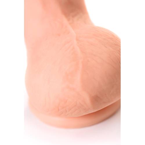RealStick Elite Oliver Dildo, TPR, effaf, 18,5 cm