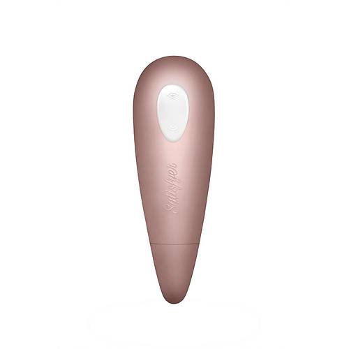 Satisfyer Number One Vakum Dalgas Klitoral Vibratr, ABS plastik, pembe, 14 cm