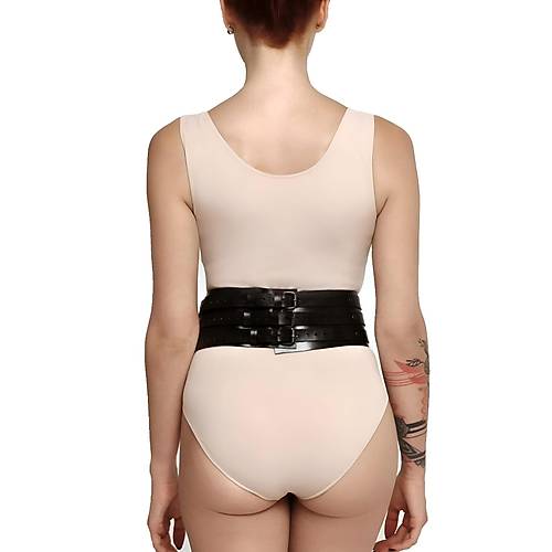 Perin Detayl k Deri Korse, Seksi Korse Harness - APFT905