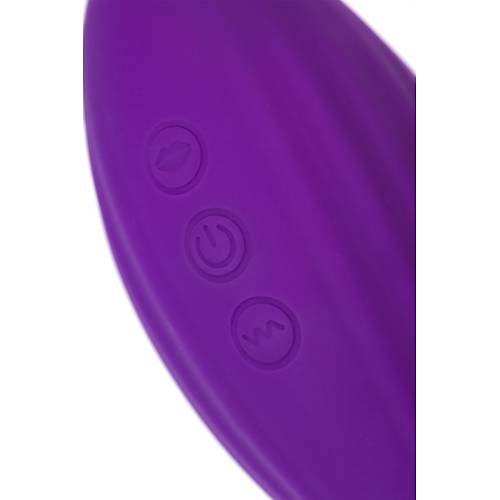 JOS Ginny Vakum Klitoral Vibrator, Silikon, Mor, 31 cm