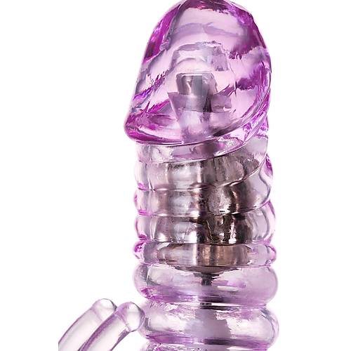 A-Toys by RED Serk High-Tech  Klitoral Uyarc Vibratr, TPE, mor, 24,5 cm