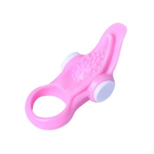 Silicone  Gl Titreimli Penis Halkas Pembe