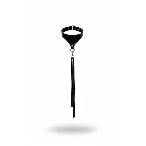 Siyah Choker Deri Uzun Detayl� Gerdanl�k - APFT421