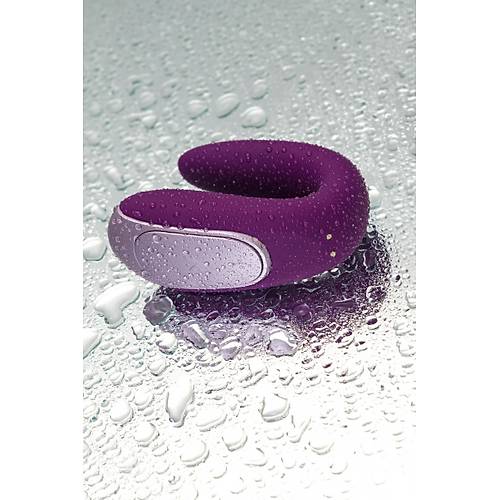 Satisfyer Double Fun Connect App Violet iftler in Mini Vibratr, silikon, mor, 18 cm