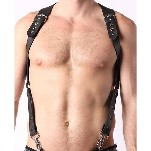 Erkek Deri G���s Harness - APFTM220
