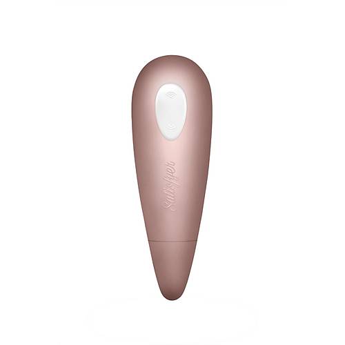 Satisfyer Number One Vakum Dalgas Klitoral Vibratr, ABS plastik, pembe, 14 cm