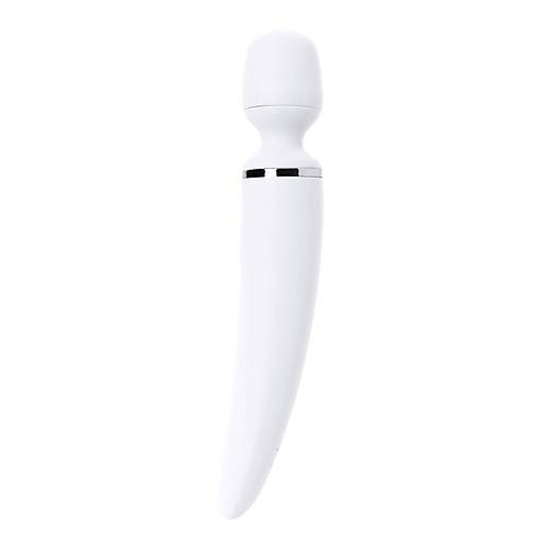 Satisfyer Wand-er Woman Vibratr, ABS plastik, beyaz, 34 cm