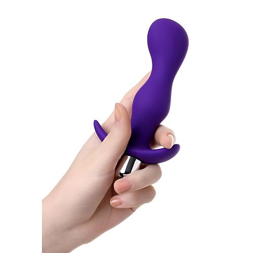 A-Toys by RED Kamet Anal Vibro Plug, Beden L, silikon, mor, 14 cm