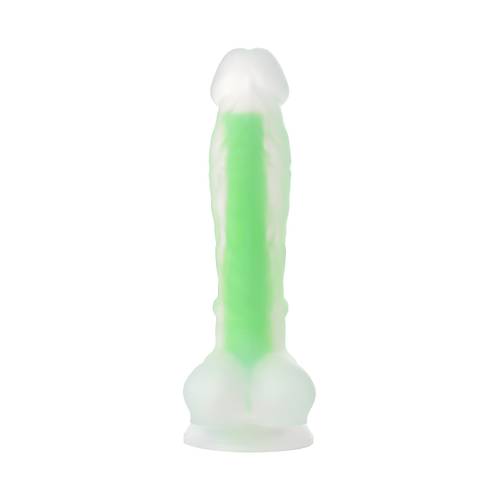 Beyond by RED Clark Glow Gece Parlayan Dildo, Silikon, effaf, 22 cm