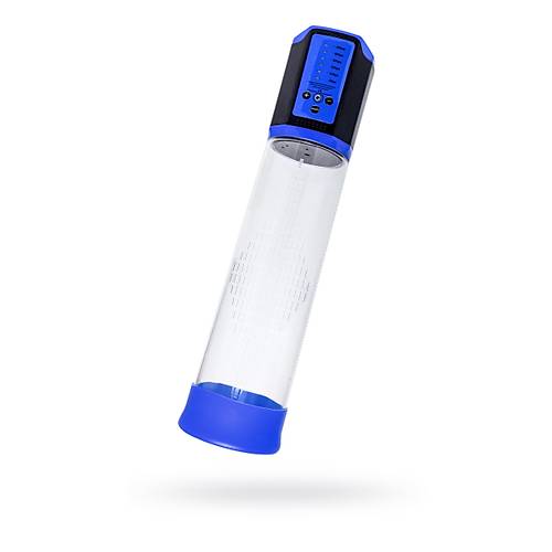 Sexus Men Expert Ragnar otomatik Penis Pompas, ABS plastik, Mavi, 29 cm