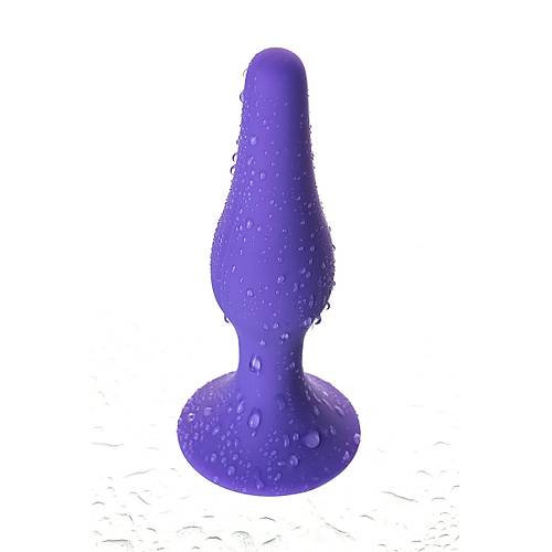 A-Toys by RED  Anal Plug, silikon, mor, 11,3 cm