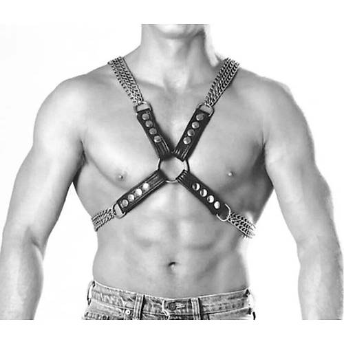 Zincirli G���s Erkek Harness - APFTM219