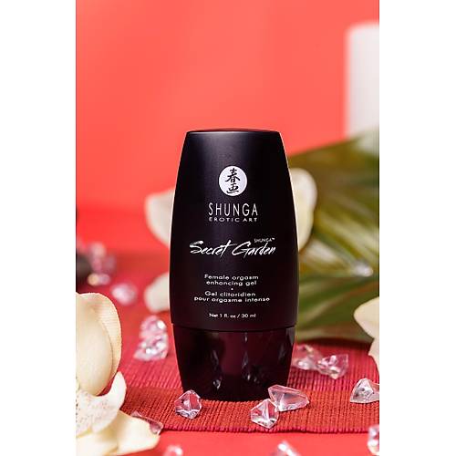 Shunga Secret Garden Kadnlar iin canlandrc krem, L-arginin ieren benzersiz forml, 30 ml