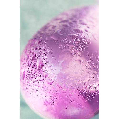 Sexus Glass Vajinal Toplar, cam, pembe,  2,7 cm