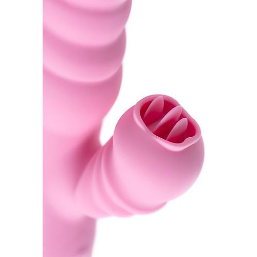 JOS Lixy Vibratr, Yukar ve Aa Fonksiyonlu, Silikon, Pembe, 23 cm