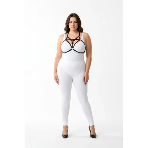B�y�k Beden Siyah Kad�n Harness �zel Tasar�m Lastik Aksesuar - APFT352