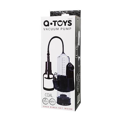 A-Toys by TOYFA Titre�imli penis pompas�, PVC, Siyah, 22,8 cm