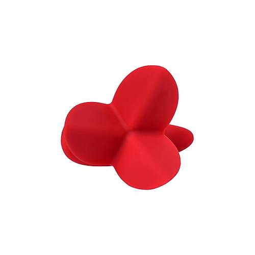 ToDo by Toyfa Flower Genileyen anal Klf, silikon, krmz, 9 cm,  6 cm