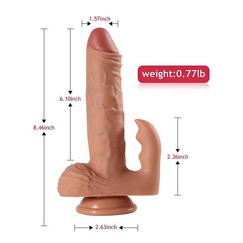 USB arjl 21 cm Klitoris Uyarcl Penis Vibratr