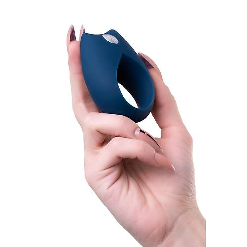 Satisfyer Royal One Blue Penis Halkas, silikon, mavi, 7,5 cm