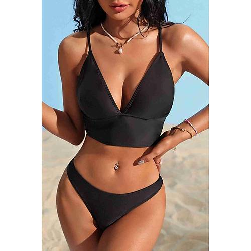 Angelsin k Bikini Alt Siyah