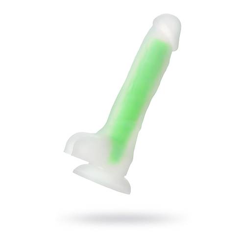 Beyond by RED Clark Glow Gece Parlayan Dildo, Silikon, effaf, 22 cm