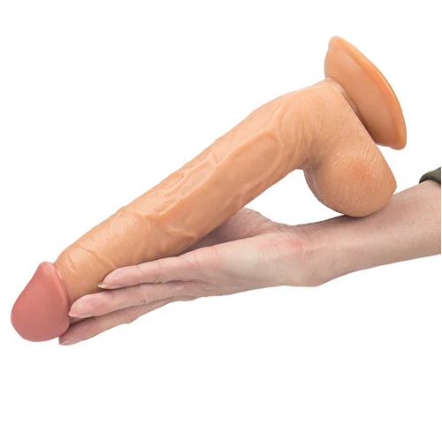 28 cm Realistik Penis Gerekci Dev Dildo