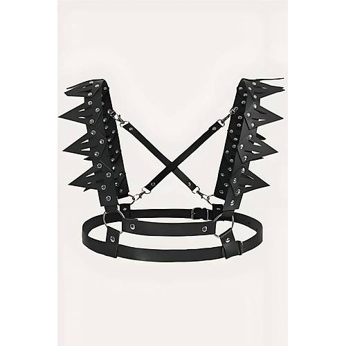 Fantazi Deri seksi G���s Harness - APFT1166