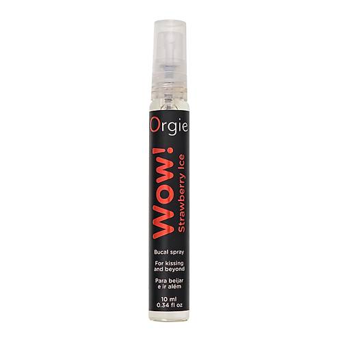 Orgie WOW Strawberry Ice � �ilek & Buz Aromal� Oral Seks Spreyi 10 ml