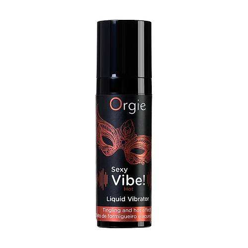 ORGE Sexy Vibe Hot Isnma ve Titreim etkisi olan Masaj Jeli, 15 ml