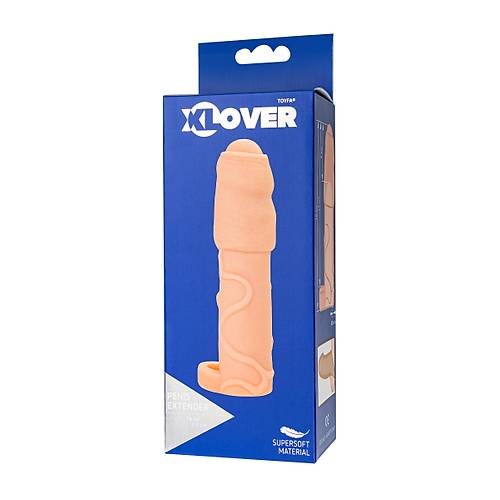 XLover by TOYFA Penis Klf  Boyut Artrc, TPE, Ten Rengi, 16 cm