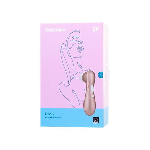 Satisfyer PRO 2 NG Vakum Dalgas temassz Klitoral Stimlatr , silikon, pembe, 16,5 cm.