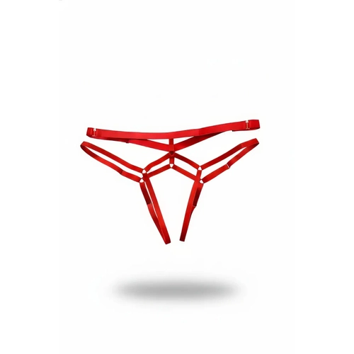 K�rm�z� Tanga - K�lot Halka Detayl� �ok �eritli - APFT145