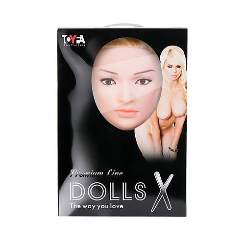 Dolls-X by RED Liliana Gereki Kafa ime Bebek, sarn, iki delikli