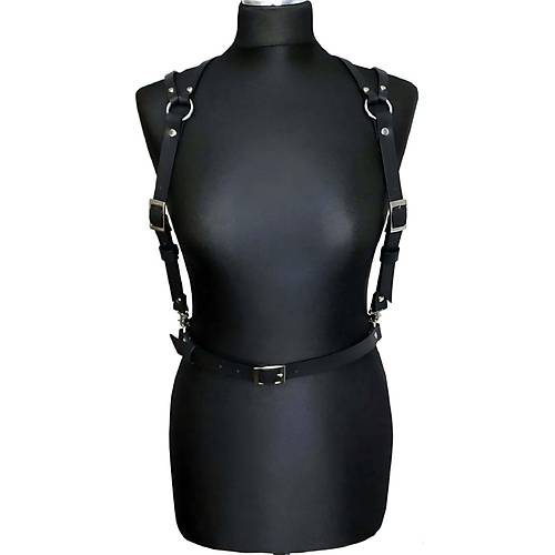 Seksi Deri Omuzdan Baglamal� G���s Harness - APFT916