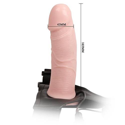 Men's 17 CM i Bo Belden Balamal Titreimli Protez Penis