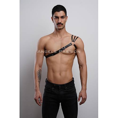 Omuzu Detayl k Erkek Omuz Harness - Erkek Gs Harness - APFTM45