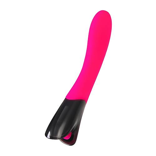 Vibrator eroTeq Mecawn, silicone, pink, 20.5 cm