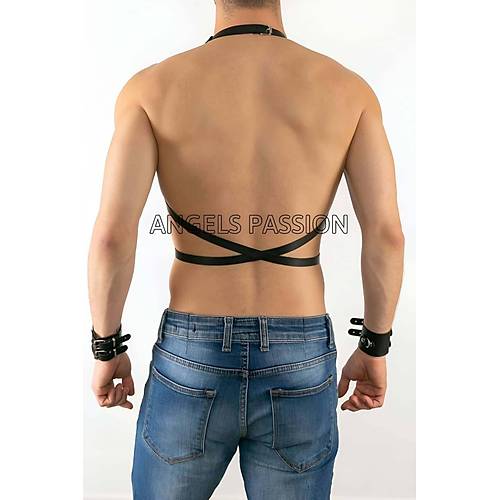 Deri Erkek Gs zeri Harness - APFTM80