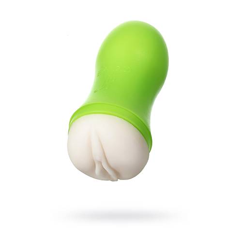 A-Toys by TOYFA Crista Masturbator, Vajina, TPE, yeil, 14 cm