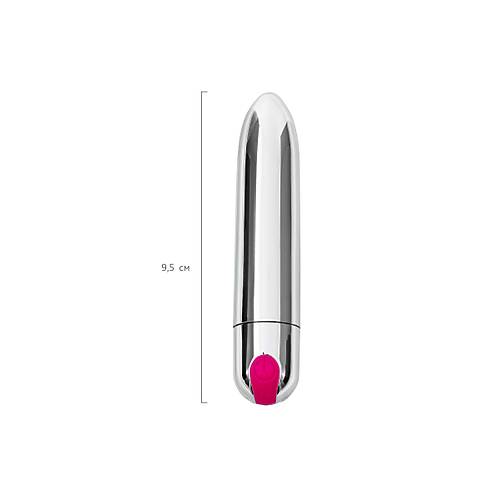 A-Toys by TOYFA Liting 10 Modlu Titreimli Mermi Vibratr  ABS Plastik, Gm, 9,5 cm