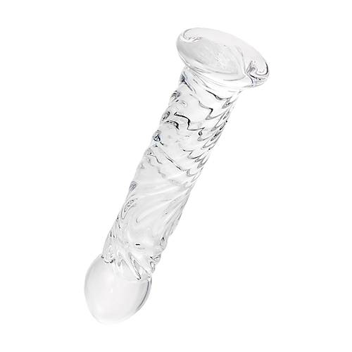 Sexus Glass Cam Dildo, effaf,16,5 cm