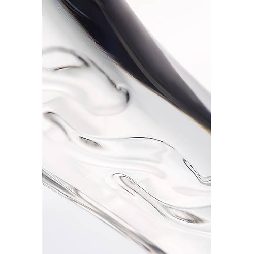 Gereki olmayan yapay penis Sexus Glass, cam, transparan, 17,5 cm