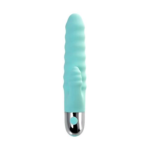Flovetta by Toyfa Flax Klitoral Stimlasyonlu  Vibratr, silikon, cam gbei, 17,5 cm