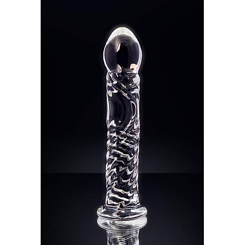 Sexus Glass Cam Dildo, effaf,16,5 cm